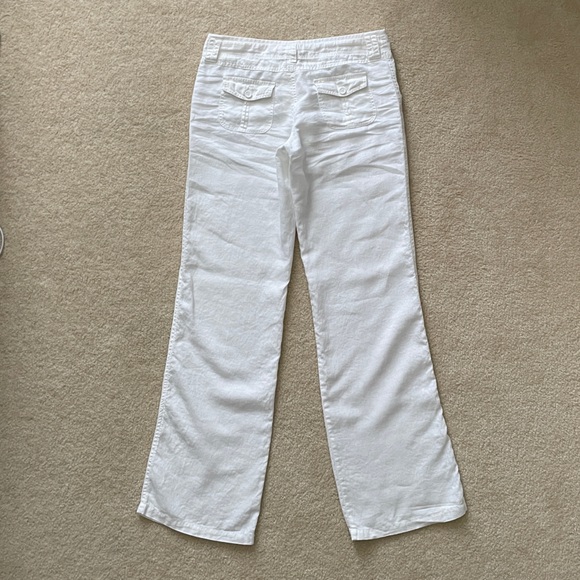 Vintage 90s Forever 21 Women’s 100% Linen Bootcut Pants. Size Small. - Picture 2 of 3